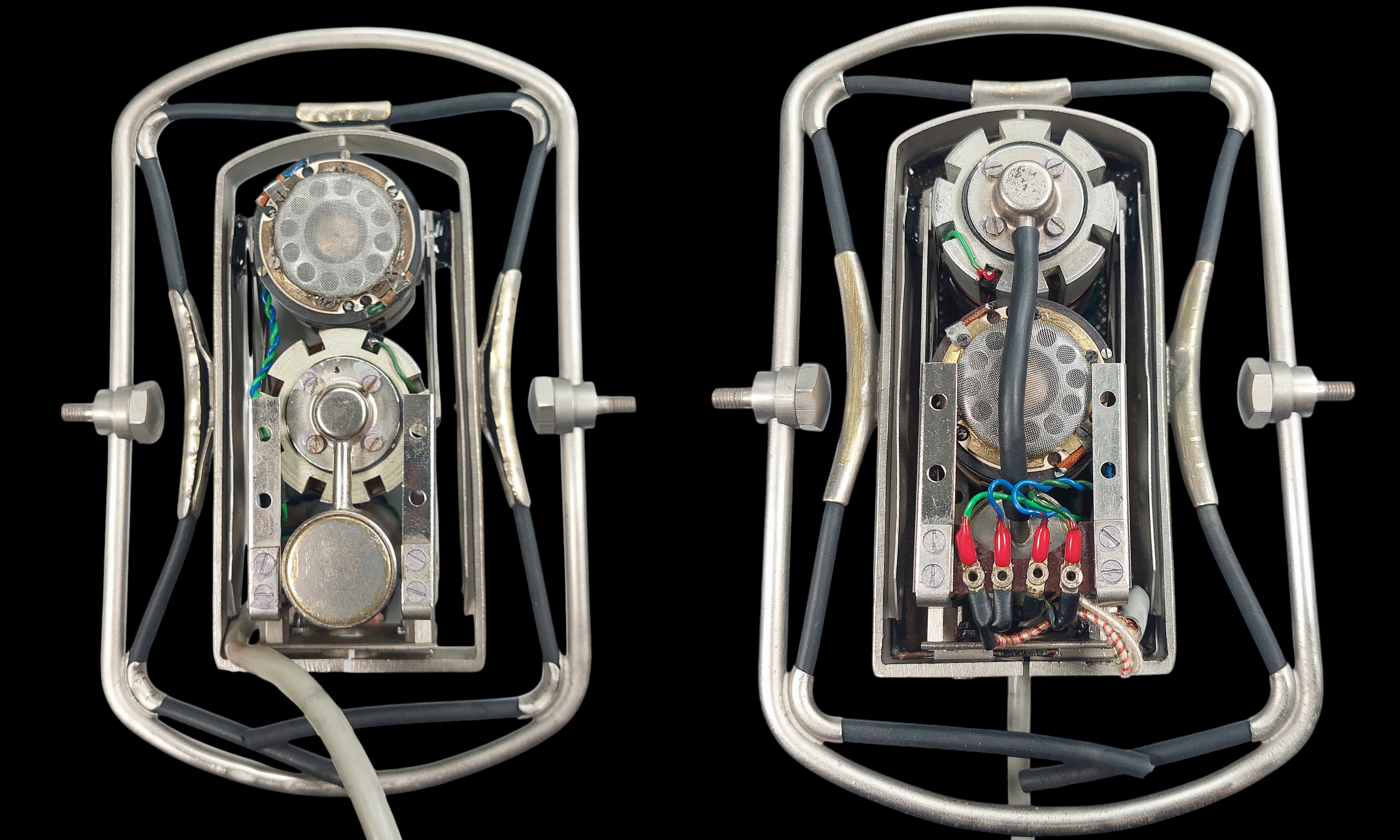 Serviced vintage microphone by microfunken